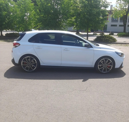 Hyundai i30 N cena 100000 przebieg: 66000, rok produkcji 2020 z Szczytna małe 106